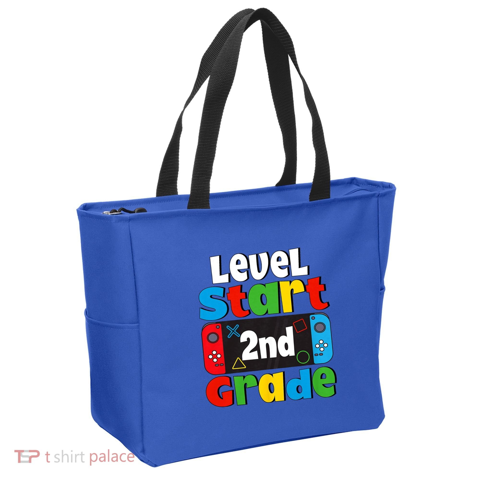 Level Start 2nd Grade Gaming Tote Bag