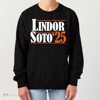 Lindor Soto 25 New York Fan Women's Sweatshirt thumb 0