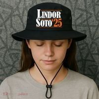 Lindor Soto 25 New York Fan Bucket Hat thumb 3