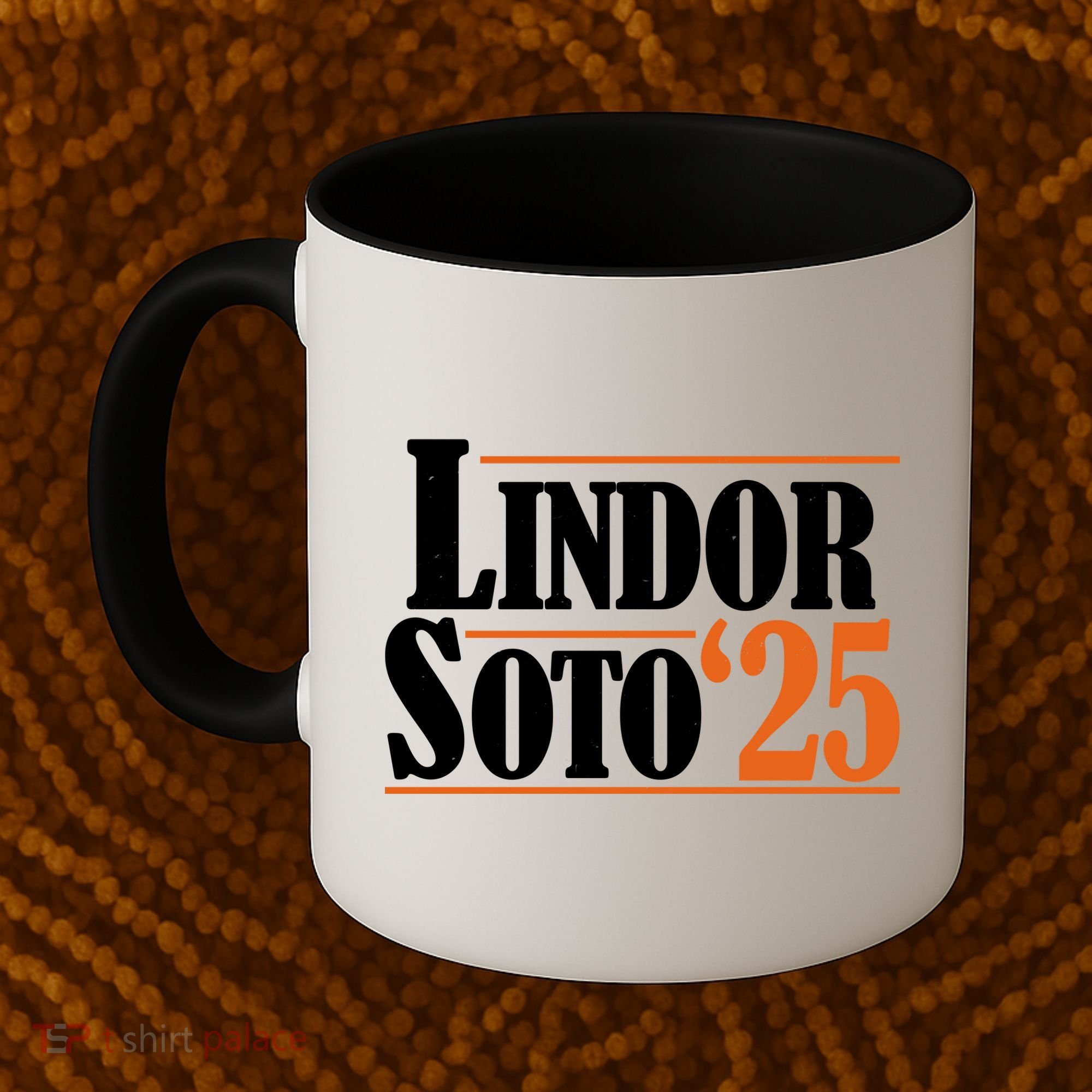 Lindor Soto 25 New York Fan Coffee Mug
