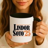 Lindor Soto 25 New York Fan Coffee Mug thumb 3