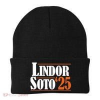 Lindor Soto 25 New York Fan Beanie thumb 0