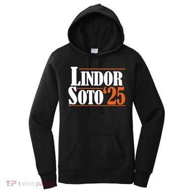 Lindor Soto 25 New York Fan Women's Hoodie
