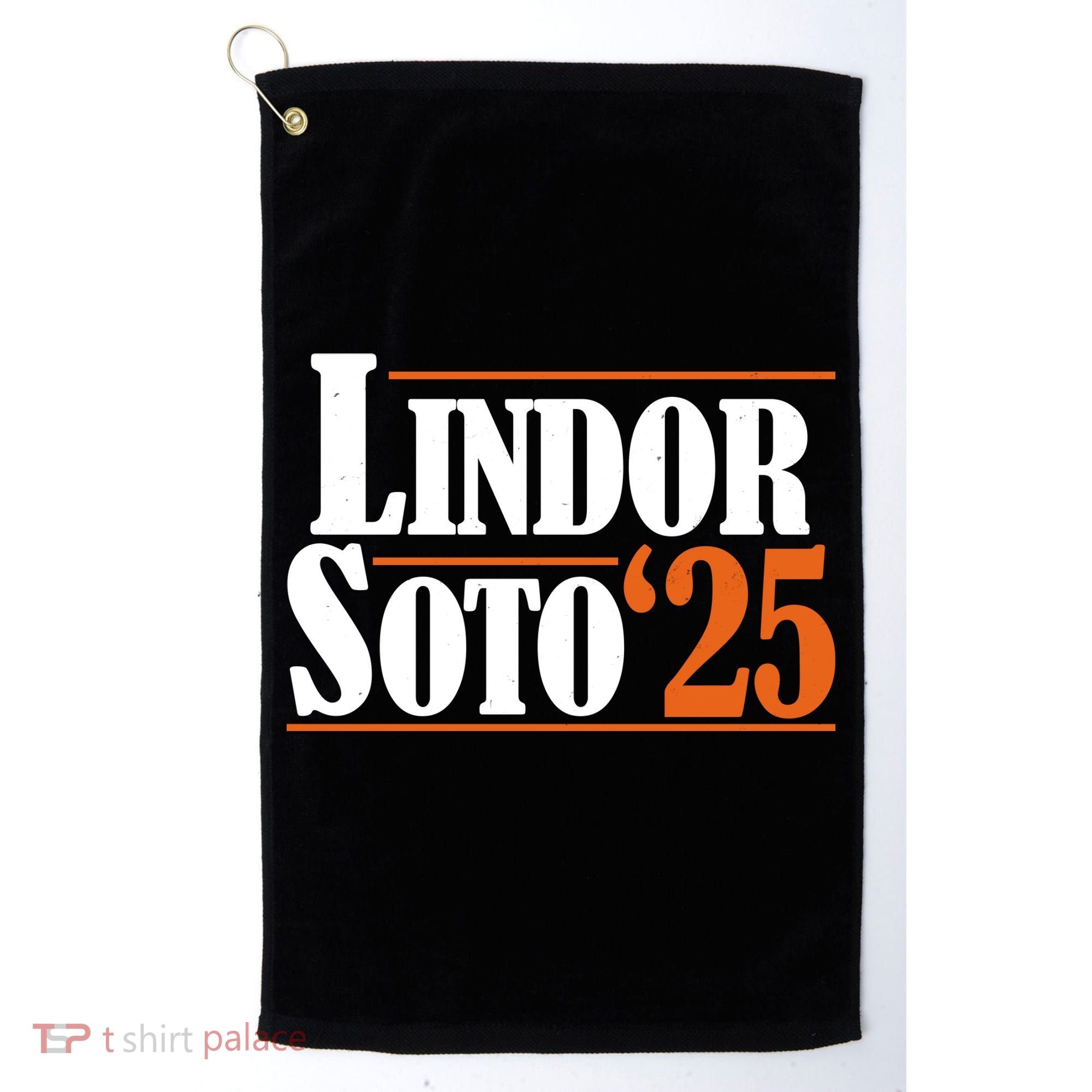 Lindor Soto 25 New York Fan Golf Towel