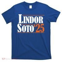 Lindor Soto 25 New York Fan T-Shirt thumb 0