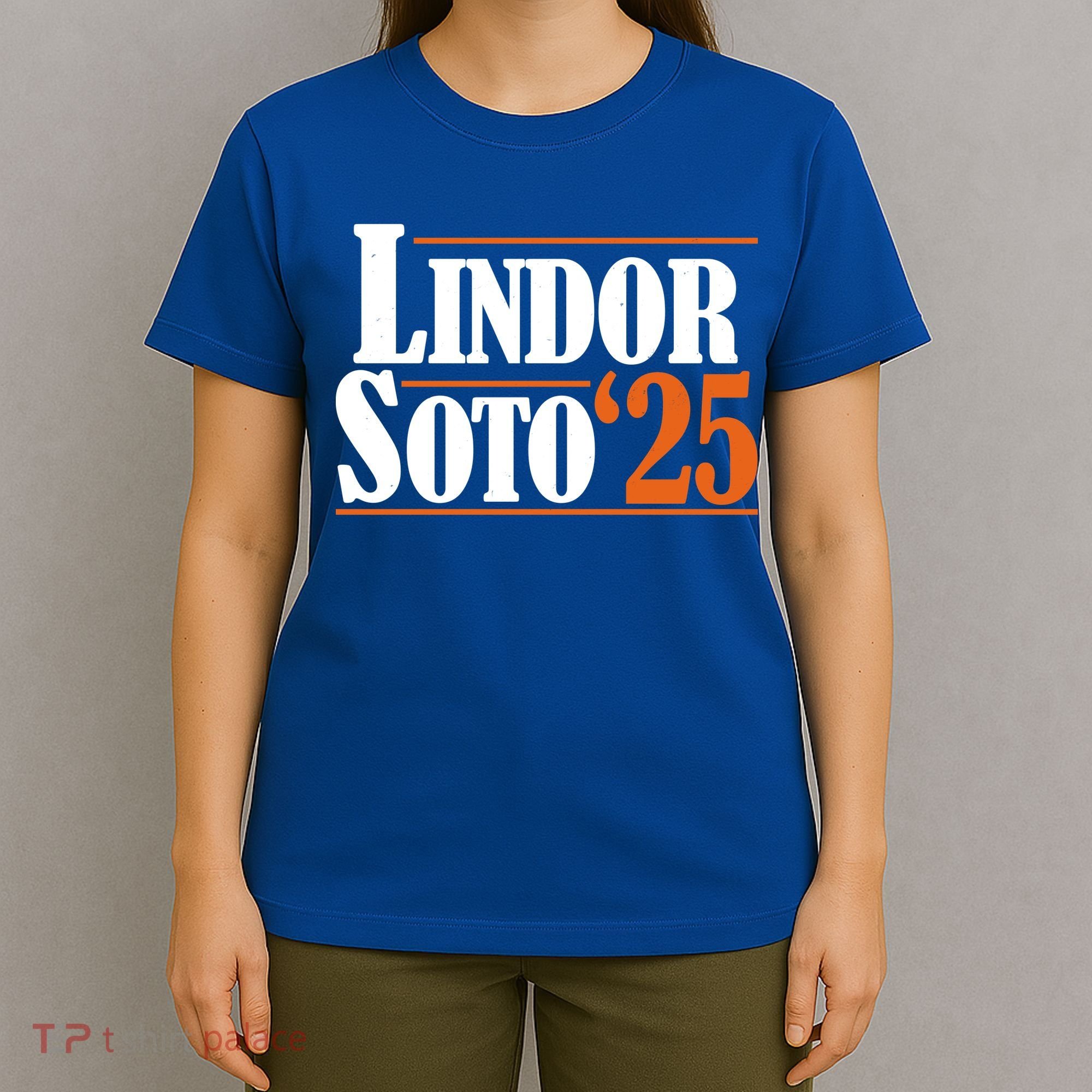 Lindor Soto 25 New York Fan T-Shirt