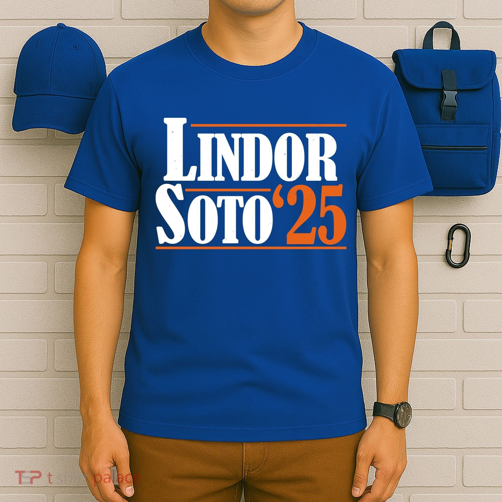 Lindor Soto 25 New York Fan T-Shirt