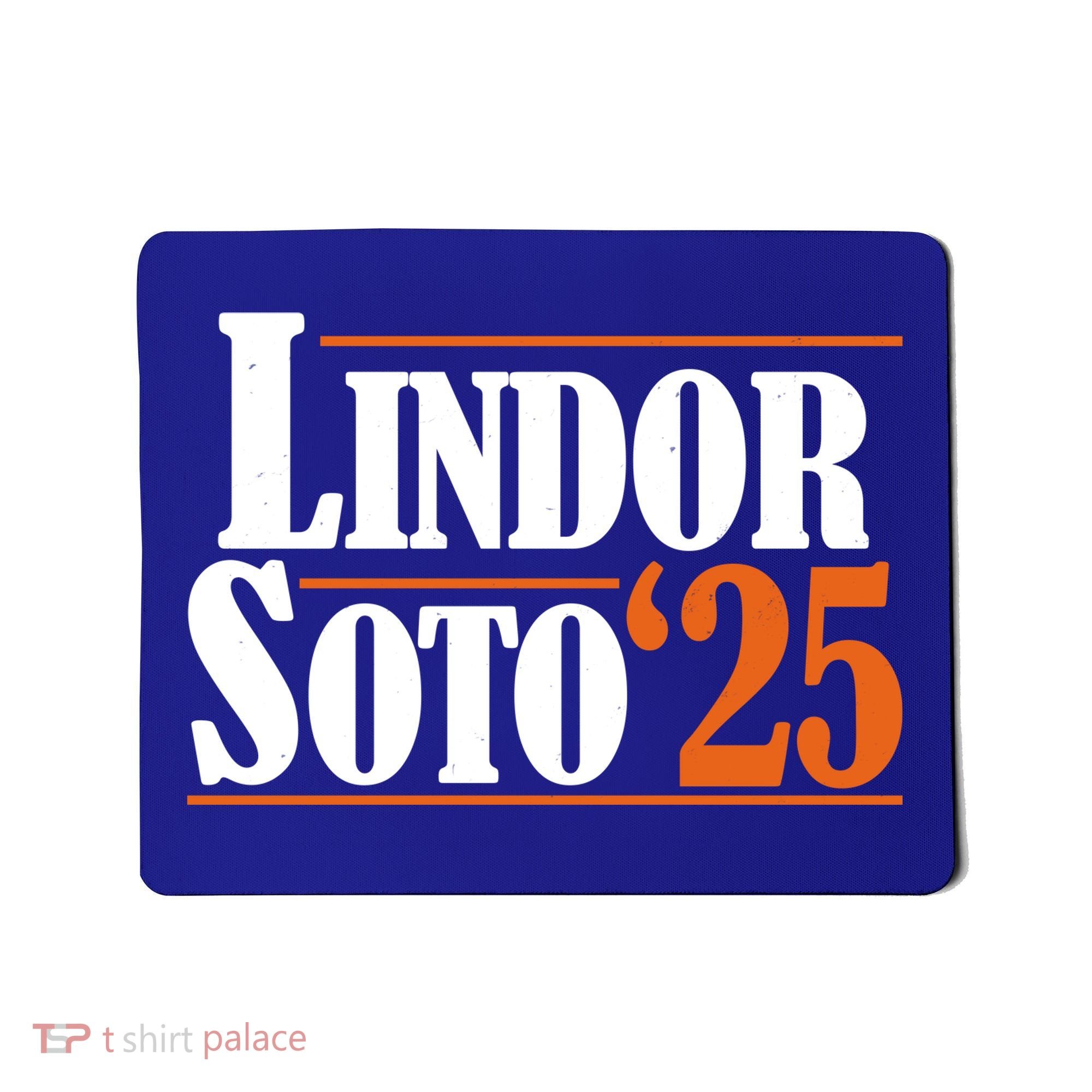 Lindor Soto 25 New York Fan Mousepad