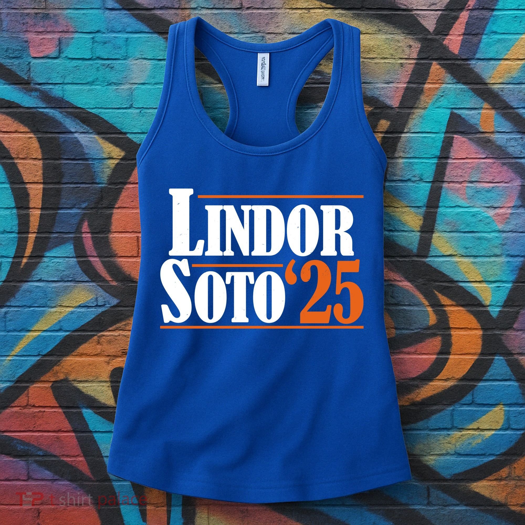 Lindor Soto 25 New York Fan Women's Tank Top