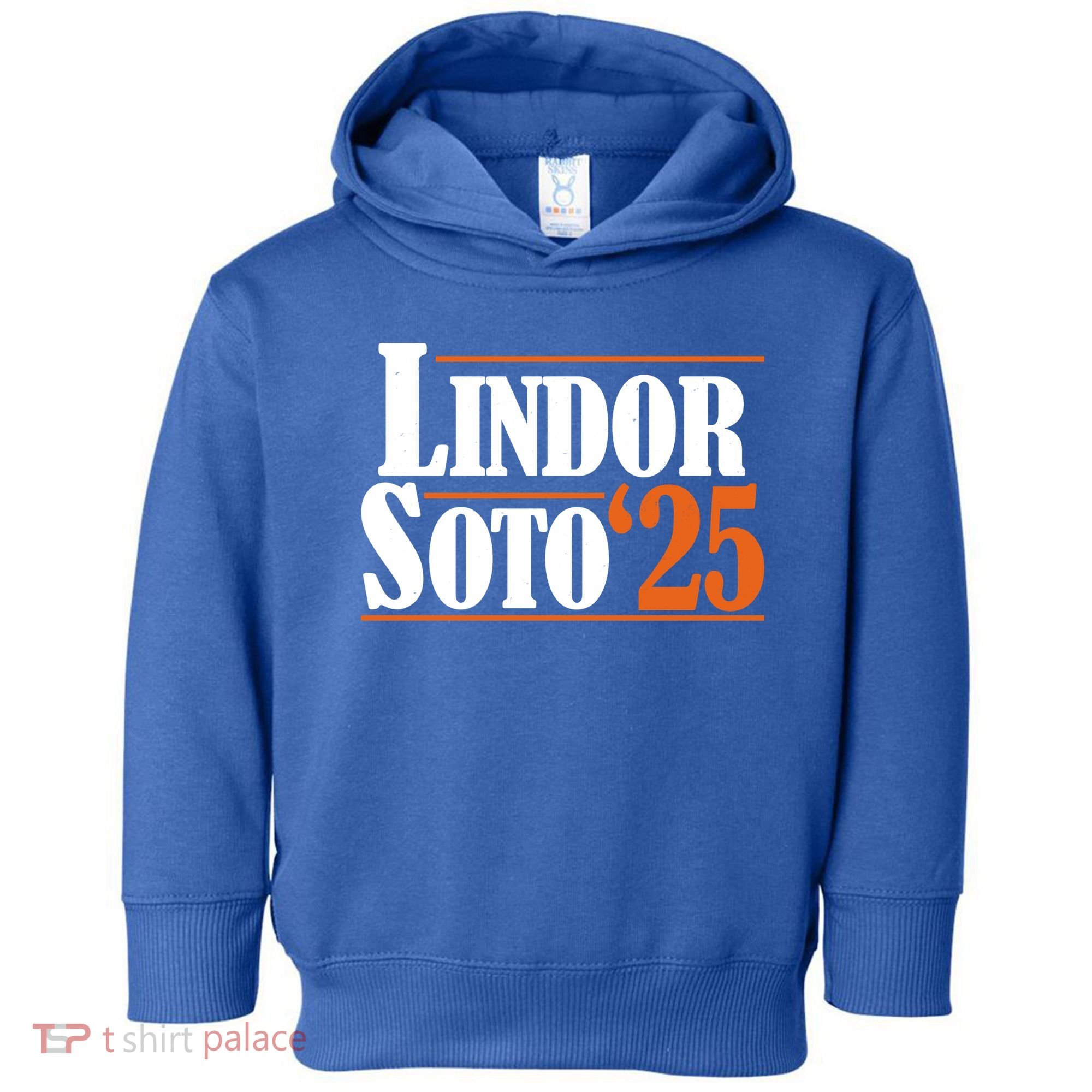 Lindor Soto 25 New York Fan Toddler Hoodie