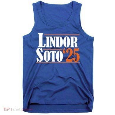 Lindor Soto 25 New York Fan Tank Top