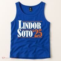 Lindor Soto 25 New York Fan Tank Top thumb 2