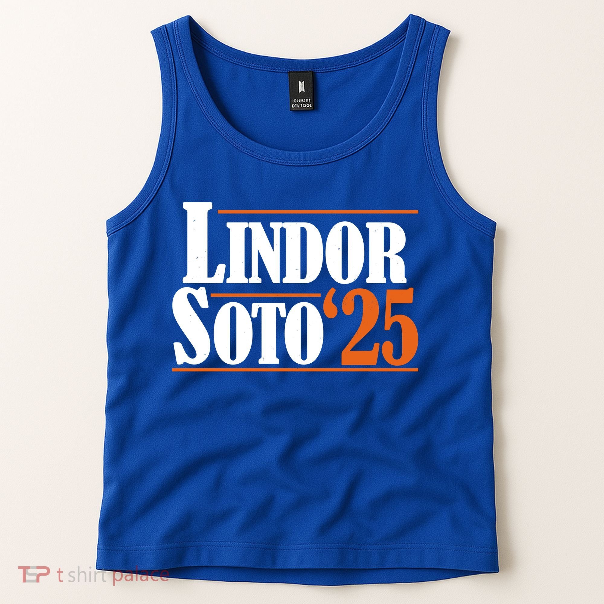 Lindor Soto 25 New York Fan Tank Top