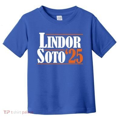 Lindor Soto 25 New York Fan Toddler T-Shirt