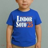 Lindor Soto 25 New York Fan Toddler T-Shirt thumb 2