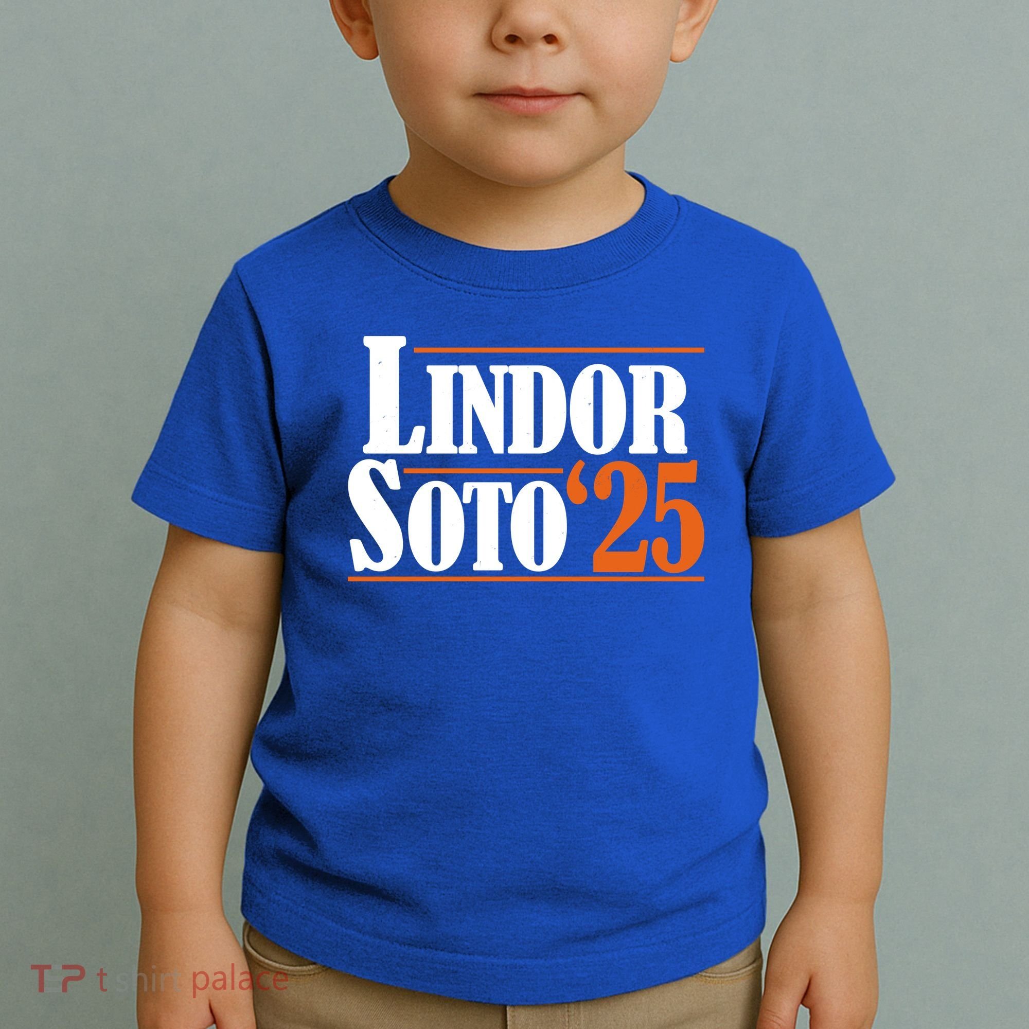 Lindor Soto 25 New York Fan Toddler T-Shirt