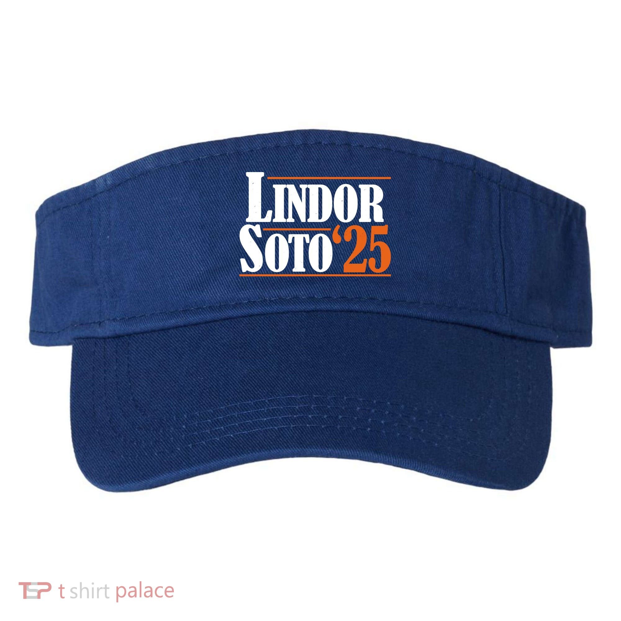 Lindor Soto 25 New York Fan Visor