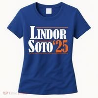 Lindor Soto 25 New York Fan Women's T-Shirt thumb 0