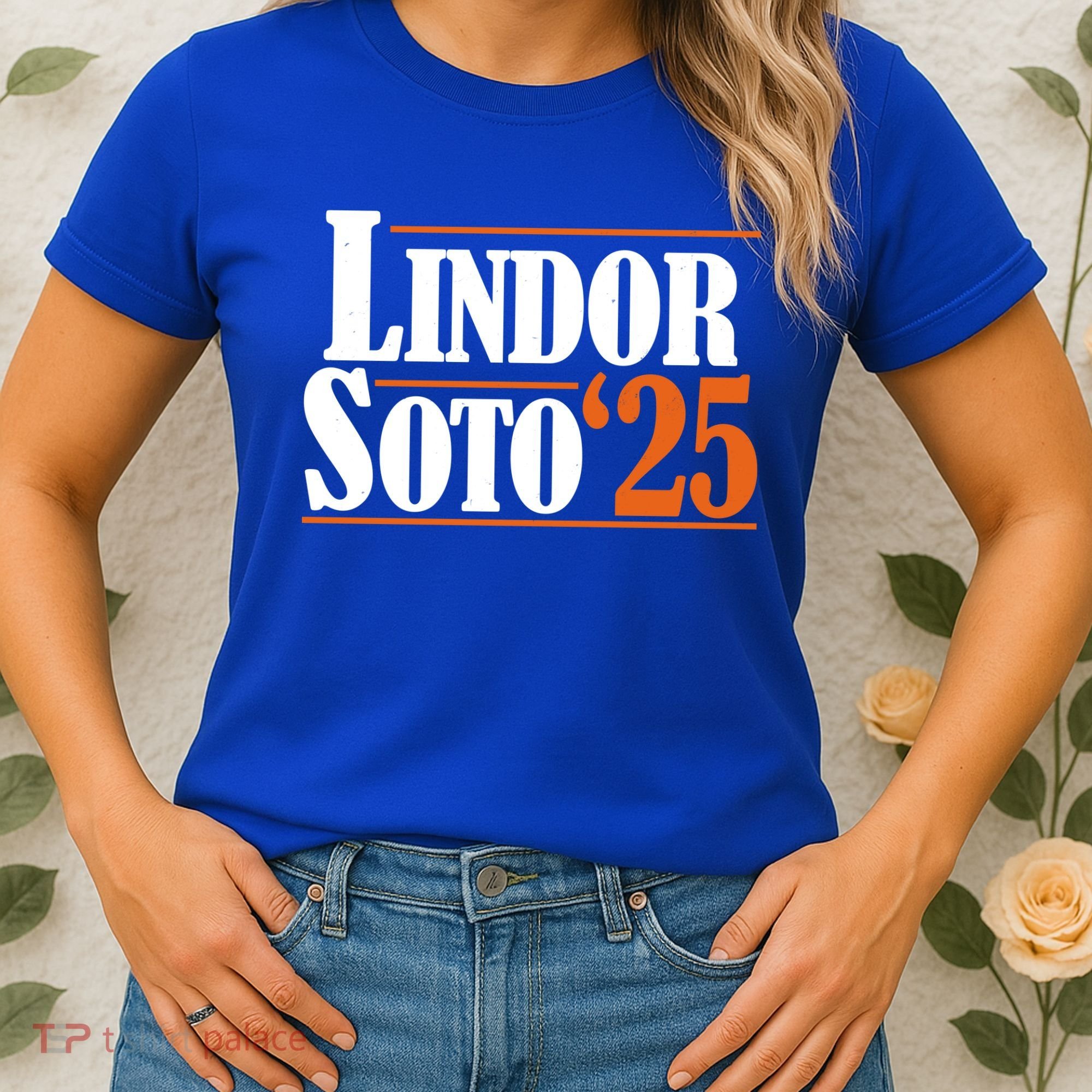 Lindor Soto 25 New York Fan Women's T-Shirt