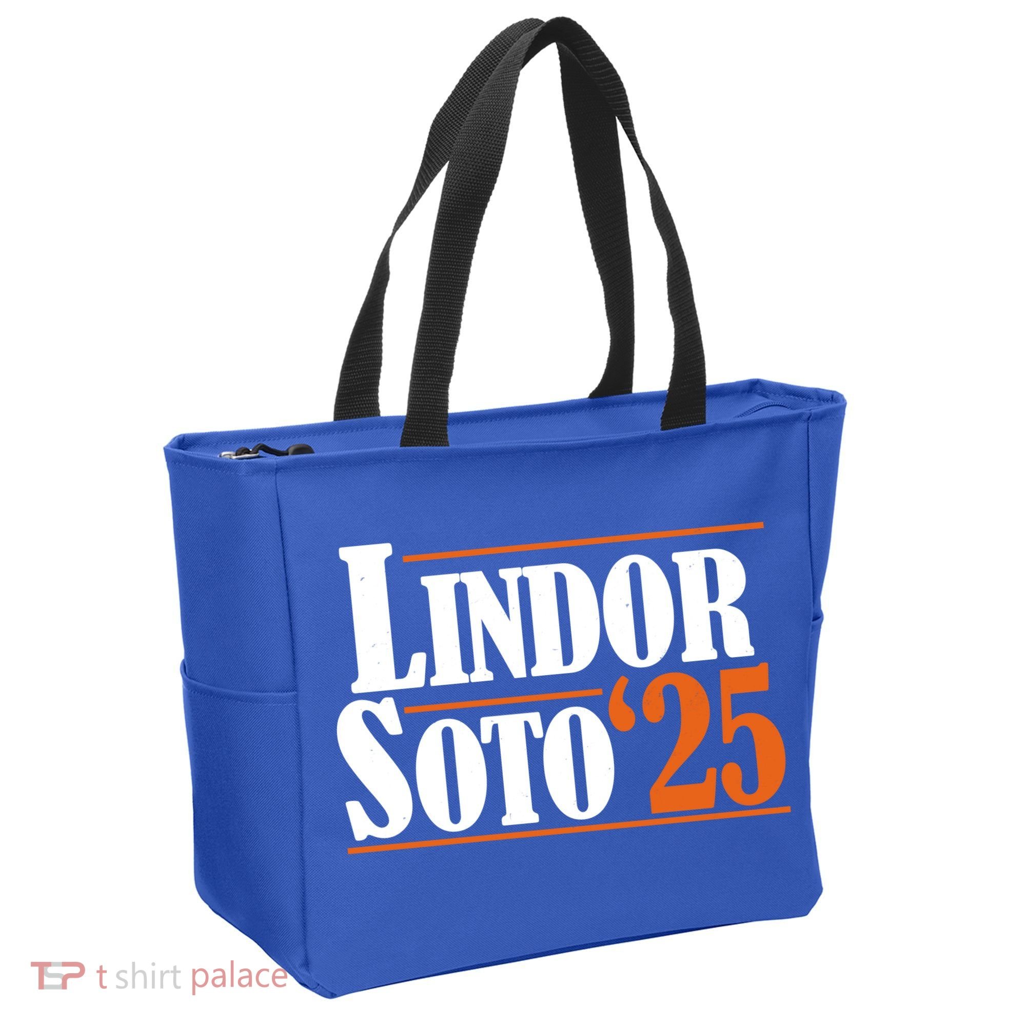Lindor Soto 25 New York Fan Tote Bag