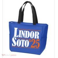 Lindor Soto 25 New York Fan Tote Bag thumb 3