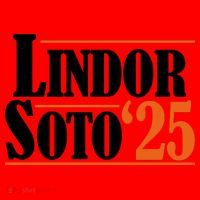 Lindor Soto 25 New York Fan Santa Hat thumb 1