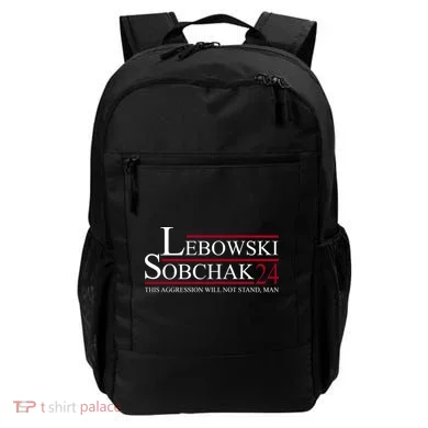 Lebowski Sobchak 2024 This Aggression Will Not Stand Man Backpack