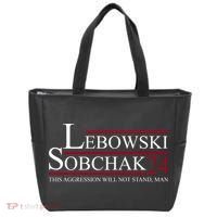 Lebowski Sobchak 2024 This Aggression Will Not Stand Man Tote Bag thumb 0