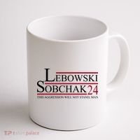 Lebowski Sobchak 2024 This Aggression Will Not Stand Man Coffee Mug thumb 1