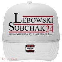Lebowski Sobchak 2024 This Aggression Will Not Stand Man Hat thumb 0