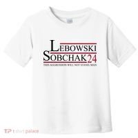 Lebowski Sobchak 2024 This Aggression Will Not Stand Man Toddler T-Shirt thumb 0