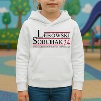 Lebowski Sobchak 2024 This Aggression Will Not Stand Man Kids Hoodie thumb 3