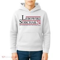 Lebowski Sobchak 2024 This Aggression Will Not Stand Man Kids Hoodie thumb 4
