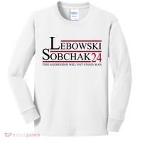 Lebowski Sobchak 2024 This Aggression Will Not Stand Man Kids Long Sleeve Shirt thumb 0