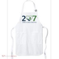 Lewiston Strong 207 Fundraiser Maine Flag In Heart Apron thumb 0