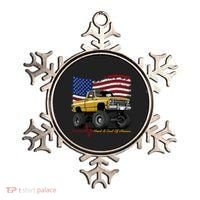 Lifted Squarebody 4wd Classic American Pickup Truck Ornament thumb 0