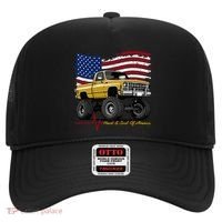 Lifted Squarebody 4wd Classic American Pickup Truck Hat thumb 0