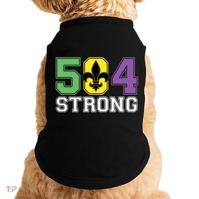 Louisiana Strong 504 Nola Strong Long Sleeve Doggie Tank