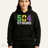 Louisiana Strong 504 Nola Strong Long Sleeve Hoodie thumb 5