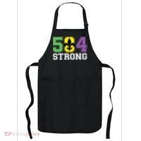 Louisiana Strong 504 Nola Strong Long Sleeve Apron thumb 0