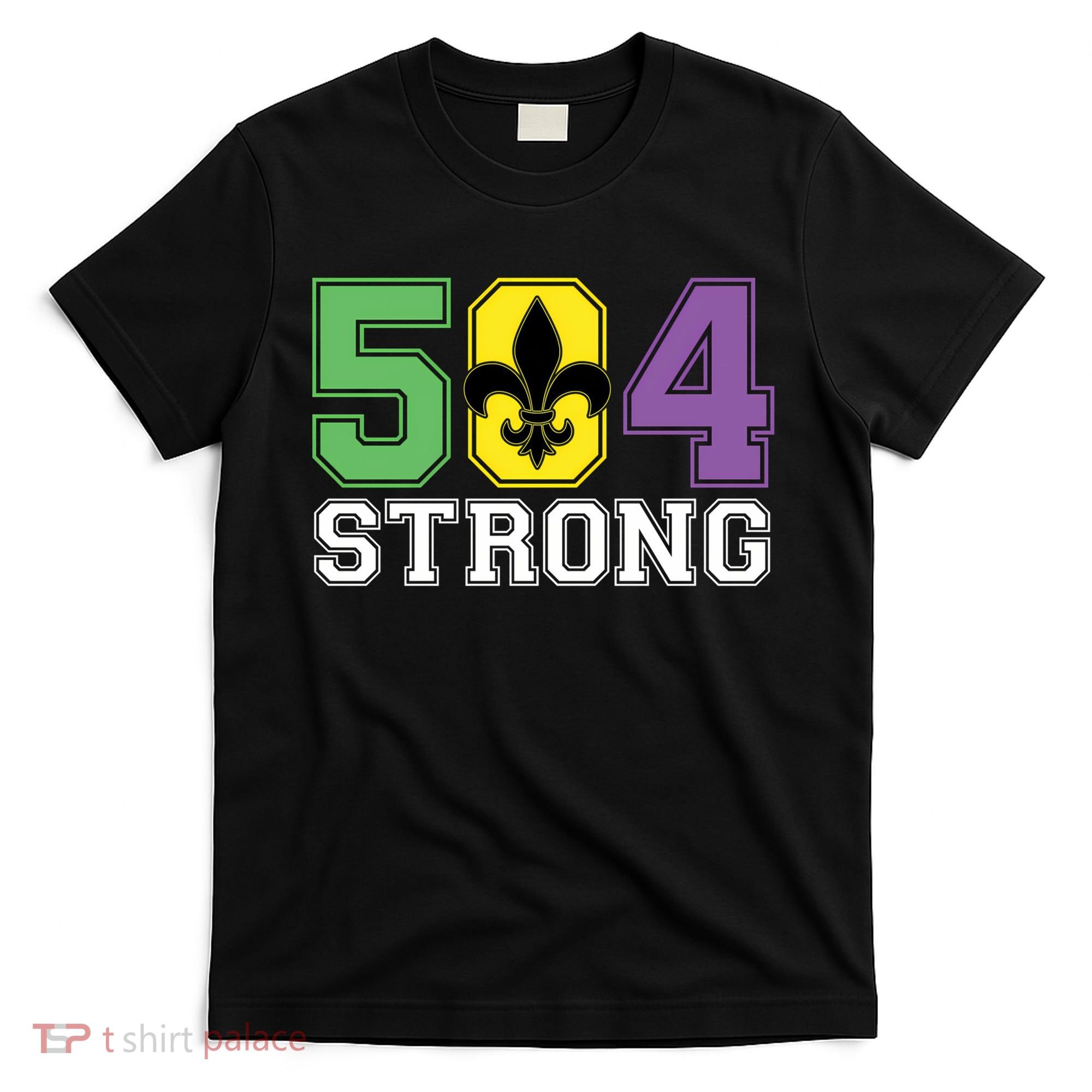 Louisiana Strong 504 Nola Strong Long Sleeve T-Shirt
