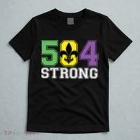 Louisiana Strong 504 Nola Strong Long Sleeve T-Shirt thumb 5