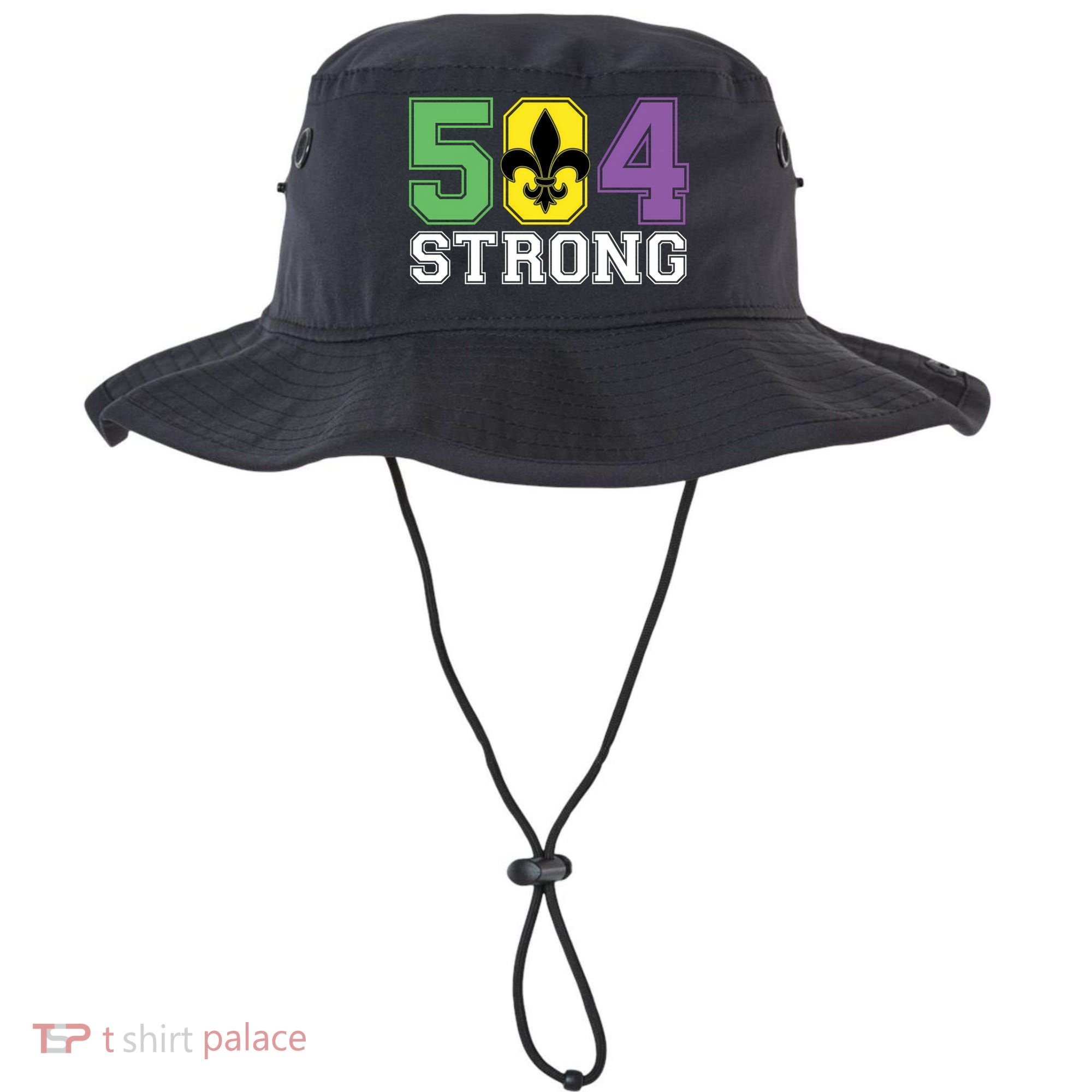 Louisiana Strong 504 Nola Strong Long Sleeve Bucket Hat