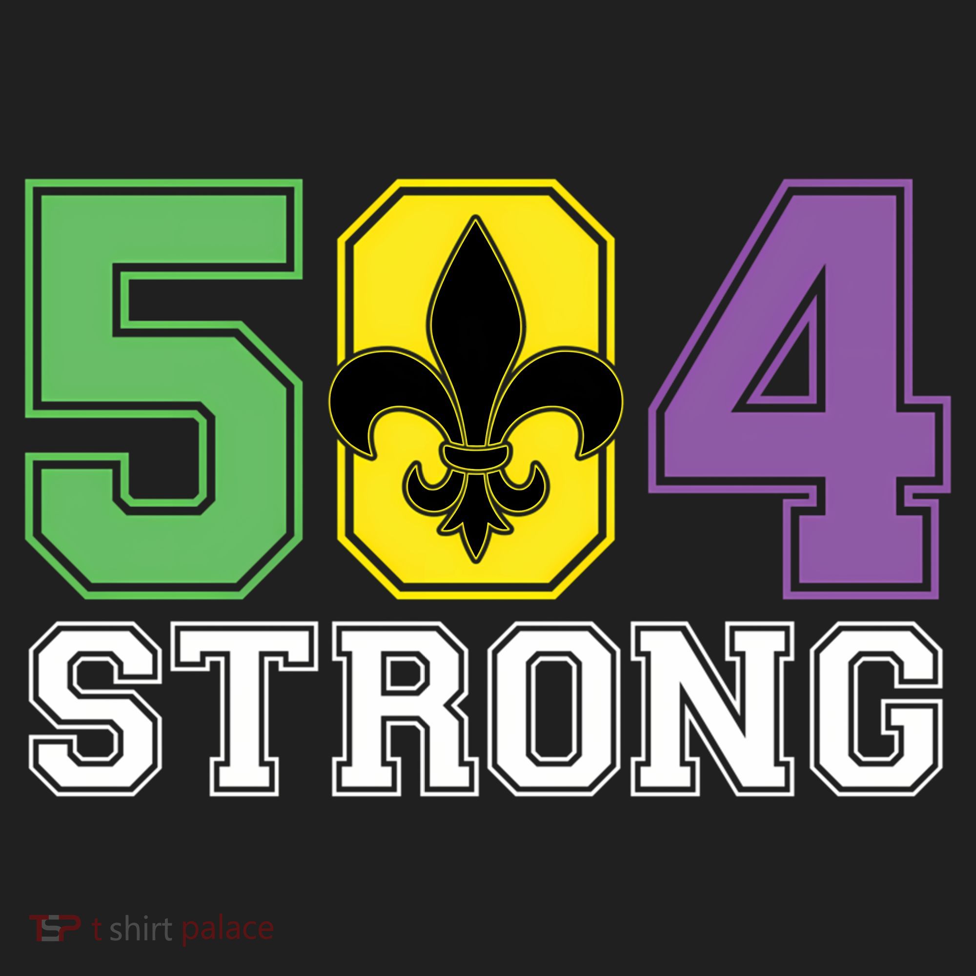 Louisiana Strong 504 Nola Strong Long Sleeve Beanie