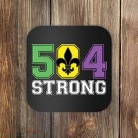 Louisiana Strong 504 Nola Strong Long Sleeve Coaster thumb 0