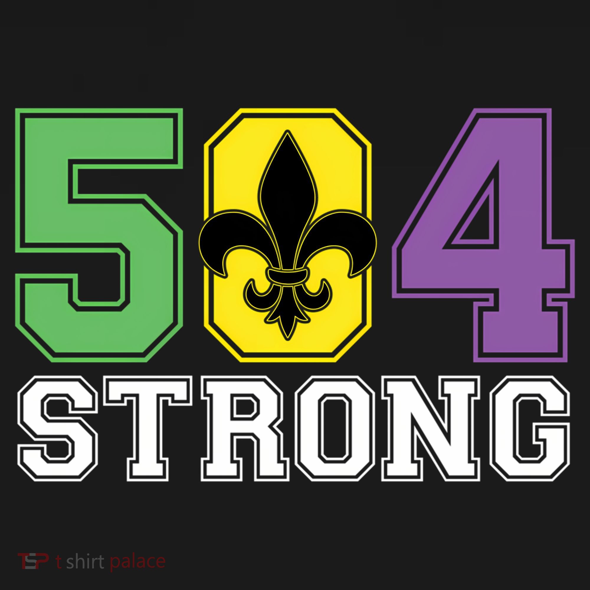 Louisiana Strong 504 Nola Strong Long Sleeve Women's Tank Top