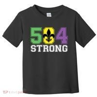 Louisiana Strong 504 Nola Strong Long Sleeve Toddler T-Shirt thumb 0