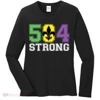 Louisiana Strong 504 Nola Strong Long Sleeve Women's Long Sleeve Shirt thumb 0
