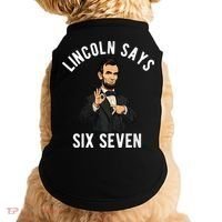 Lincoln Says 6-7 Doggie Tank thumb 0