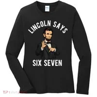 Lincoln Says 6-7 Women's Long Sleeve Shirt thumb 0